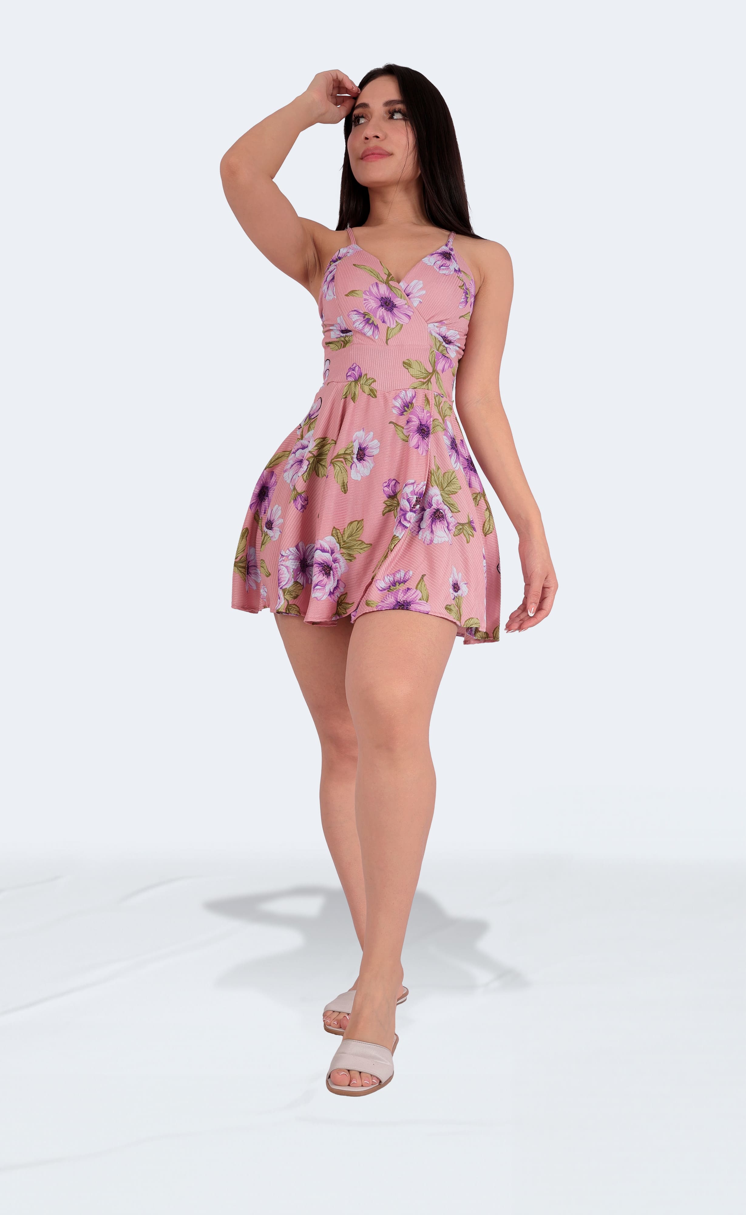 Foto 6 pulgar | Jumper Vestido Falda Short Corto Mujer Casual Sea Brazil
