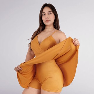Foto 2 | Jumper Vestido Casual Falda Short Corto Mujer Sea Brazil