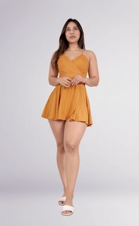 Foto 3 | Jumper Vestido Casual Falda Short Corto Mujer Sea Brazil