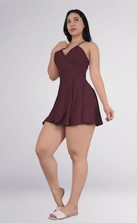 Foto 5 | Jumper Vestido Casual Falda Short Corto Mujer Sea Brazil