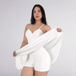 Foto 2 | Jumper Vestido Casual Falda Short Corto Mujer Sea Brazil