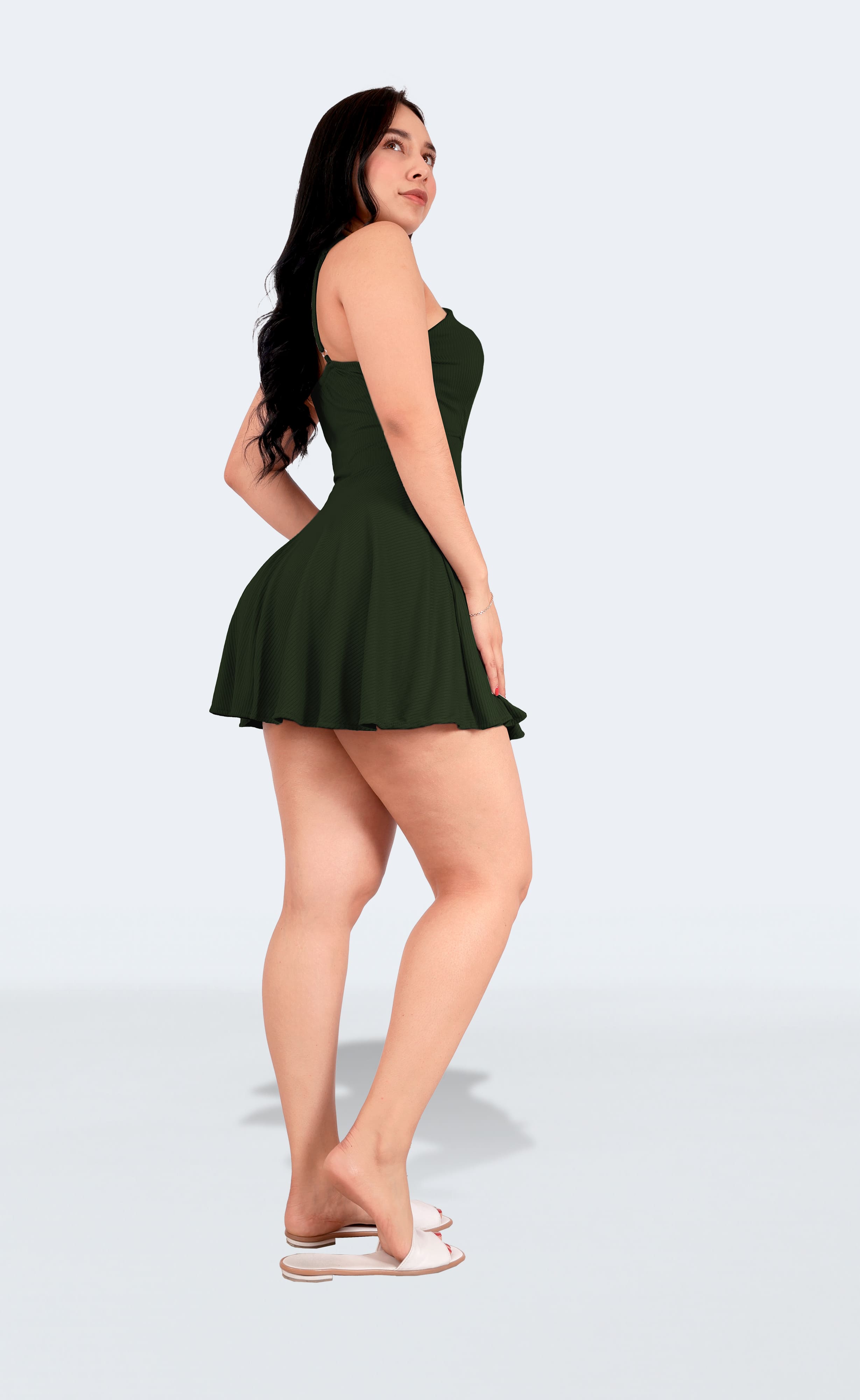 Foto 6 | Jumper Vestido Casual Falda Short Corto Mujer Sea Brazil