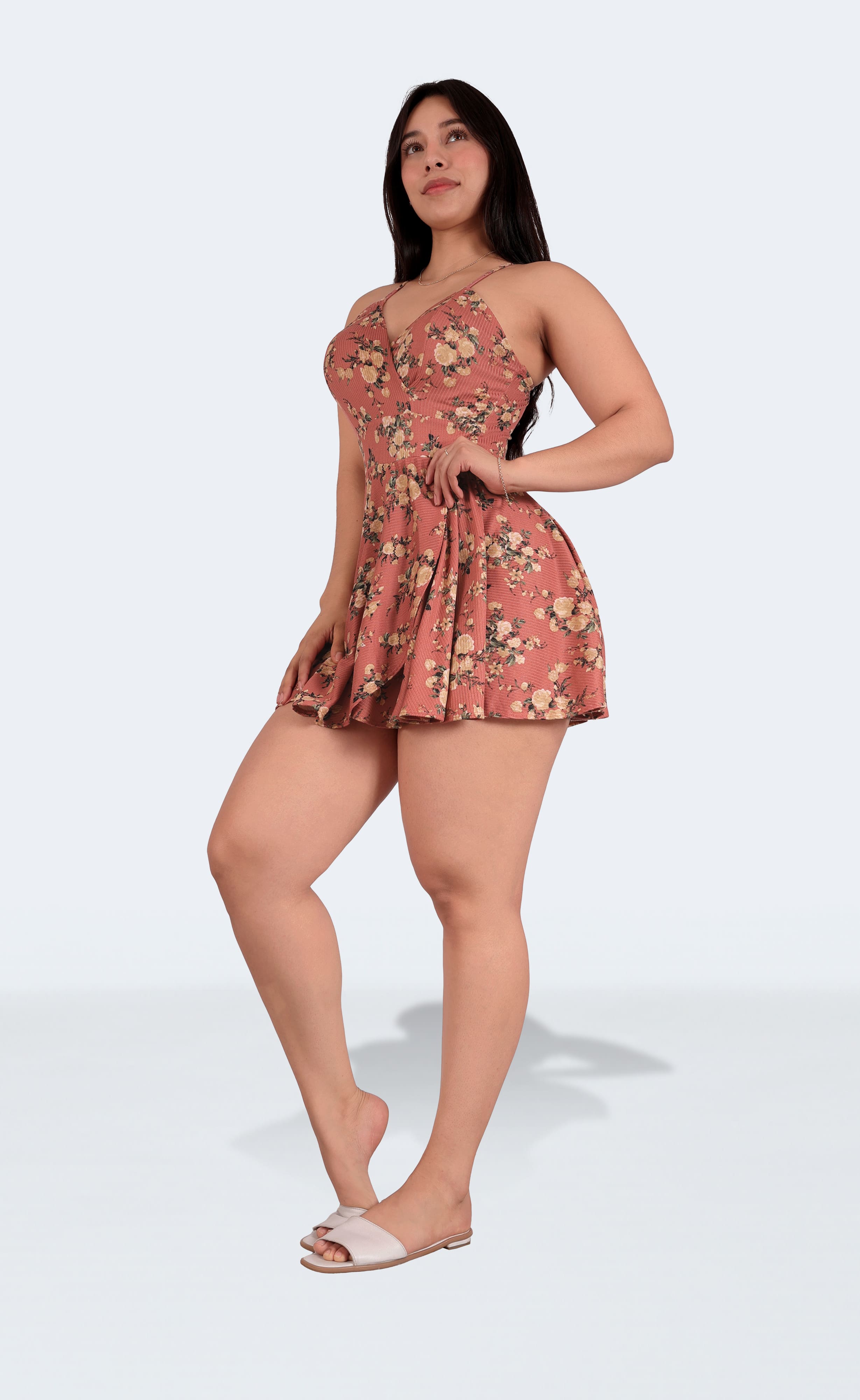 Foto 6 pulgar | Jumper Vestido Casual Falda Short Corto Mujer Sea Brazil