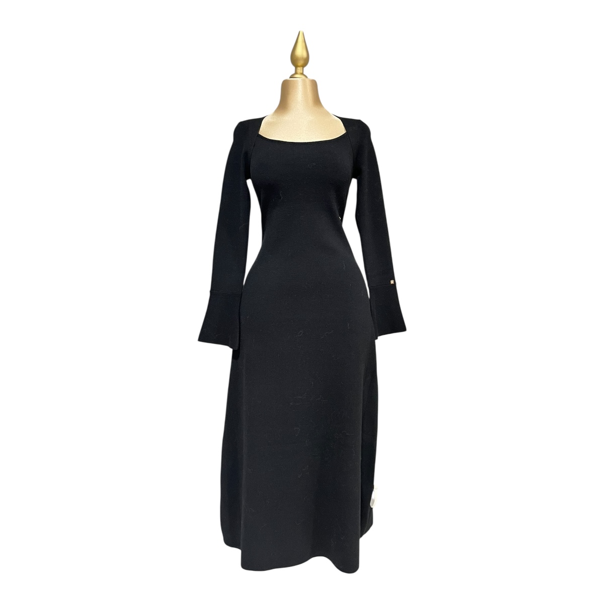 Foto 3 pulgar | Vestido Negro Para Dama Mussi