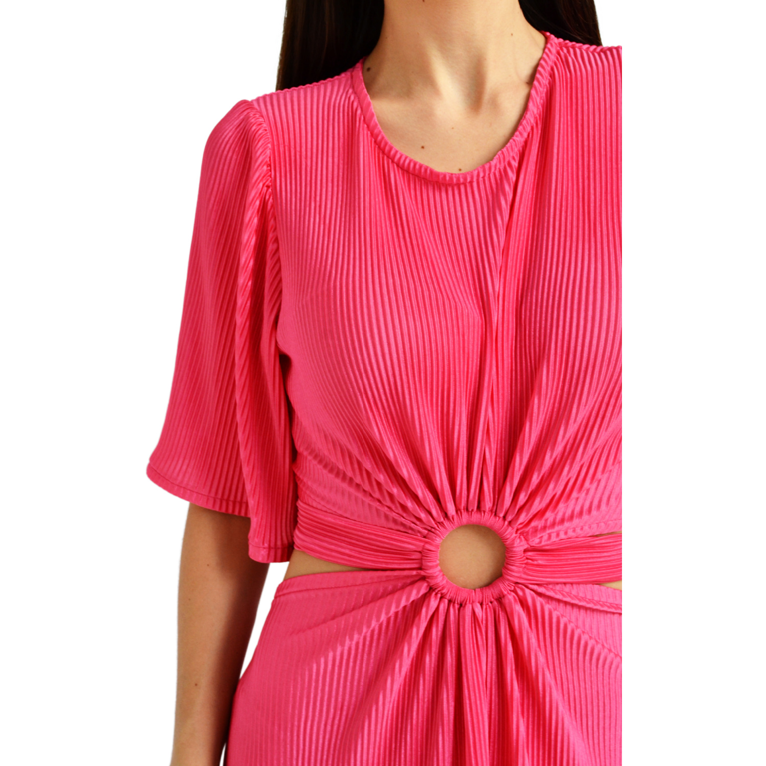 Foto 4 | Vestido Roman Fashion color Rosa para Mujer