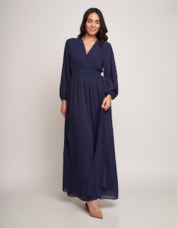 Foto 1 | Vestido Devendi Color Azul Smock Cintura