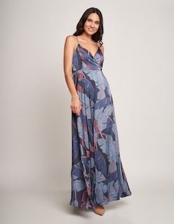 Foto 1 | Vestido Devendi con Estampado Tropical