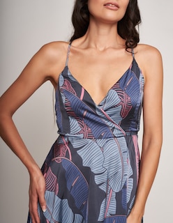 Foto 3 | Vestido Devendi con Estampado Tropical