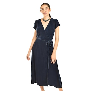 Foto 4 | Vestido Largo De Terciopelo Roman Fashion /juvenil, 84626 (negro) Negro