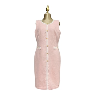 Foto 1 | Vestido Color Rosa Sin Mangas Mussi