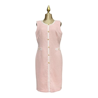 Foto 2 | Vestido Color Rosa Sin Mangas Mussi