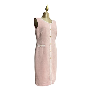 Foto 3 | Vestido Color Rosa Sin Mangas Mussi
