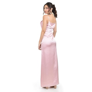 Foto 3 | Vestido De Escote Drapeado Roman Fashion /juvenil 2005 (palo De Rosa) Rosa