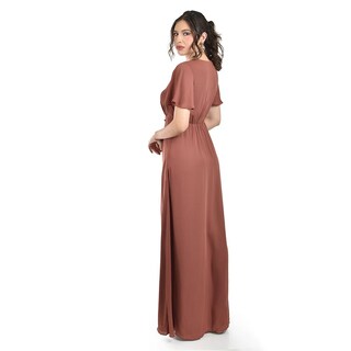 Foto 3 | Vestido Largo con Abertura Roman Fashion para Mujer