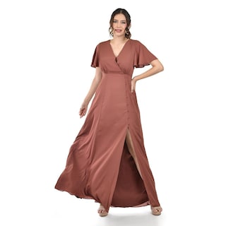 Foto 4 | Vestido Largo con Abertura Roman Fashion para Mujer