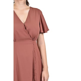 Foto 5 | Vestido Largo con Abertura Roman Fashion para Mujer