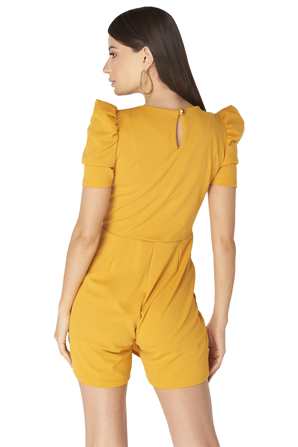 Foto 3 pulgar | Jumper Devendi Amarillo para Mujer