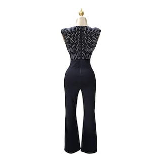 Foto 3 | Jumper Cristales Para Dama Color Negro Symphony