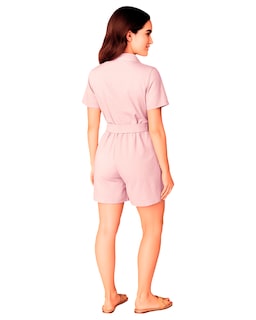 Foto 3 | Jumper Casual Para Mujer Ocean Point Con Botones Y Cinturón