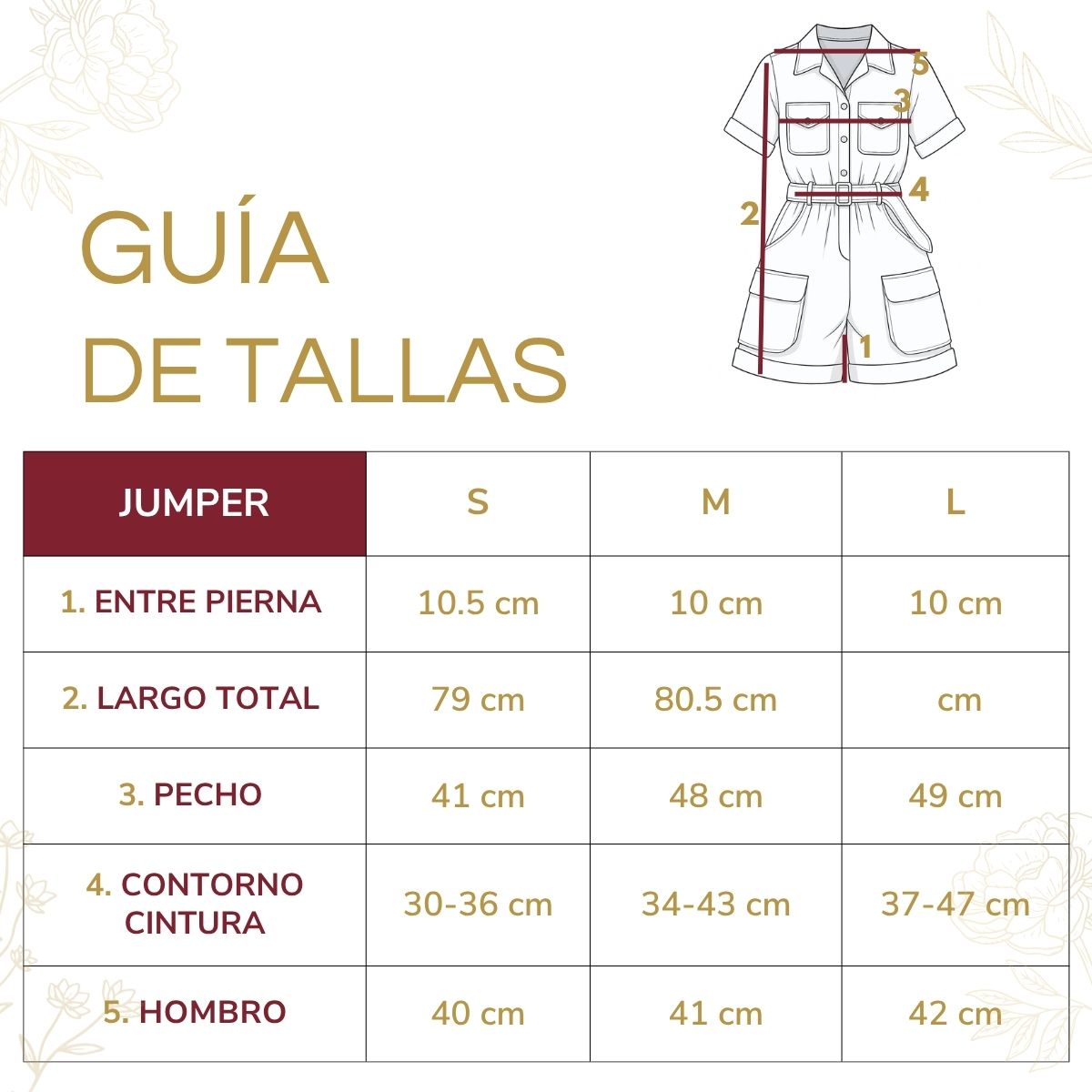 Foto 5 pulgar | Jumper Casual Para Mujer Ocean Point Con Botones Y Cinturón