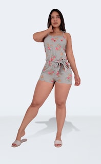 Foto 5 | Jumper Short Casual Mujer Blanco Y Negro Sea Brazil