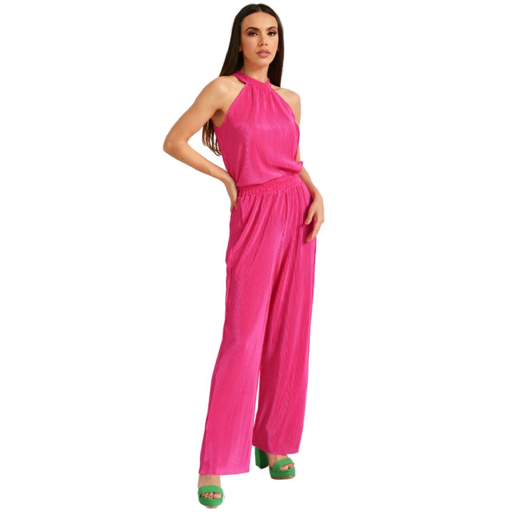 Foto 2 pulgar | Set Plisado Roman Fashion color Rosa