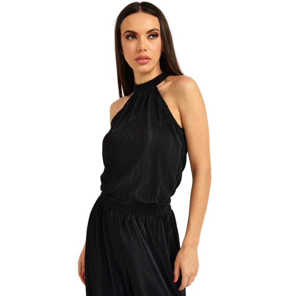 Foto 5 | Set Plisado Roman Fashion color Negro para Mujer
