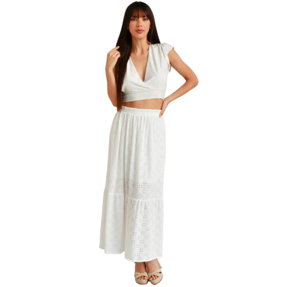 Foto 1 | Set Juvenil Bordado Roman Fashion, 0664 (blanco) Blanco
