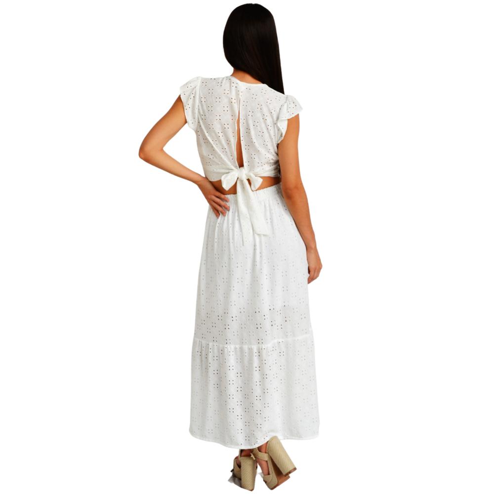 Foto 4 pulgar | Set Juvenil Bordado Roman Fashion, 0664 (blanco) Blanco