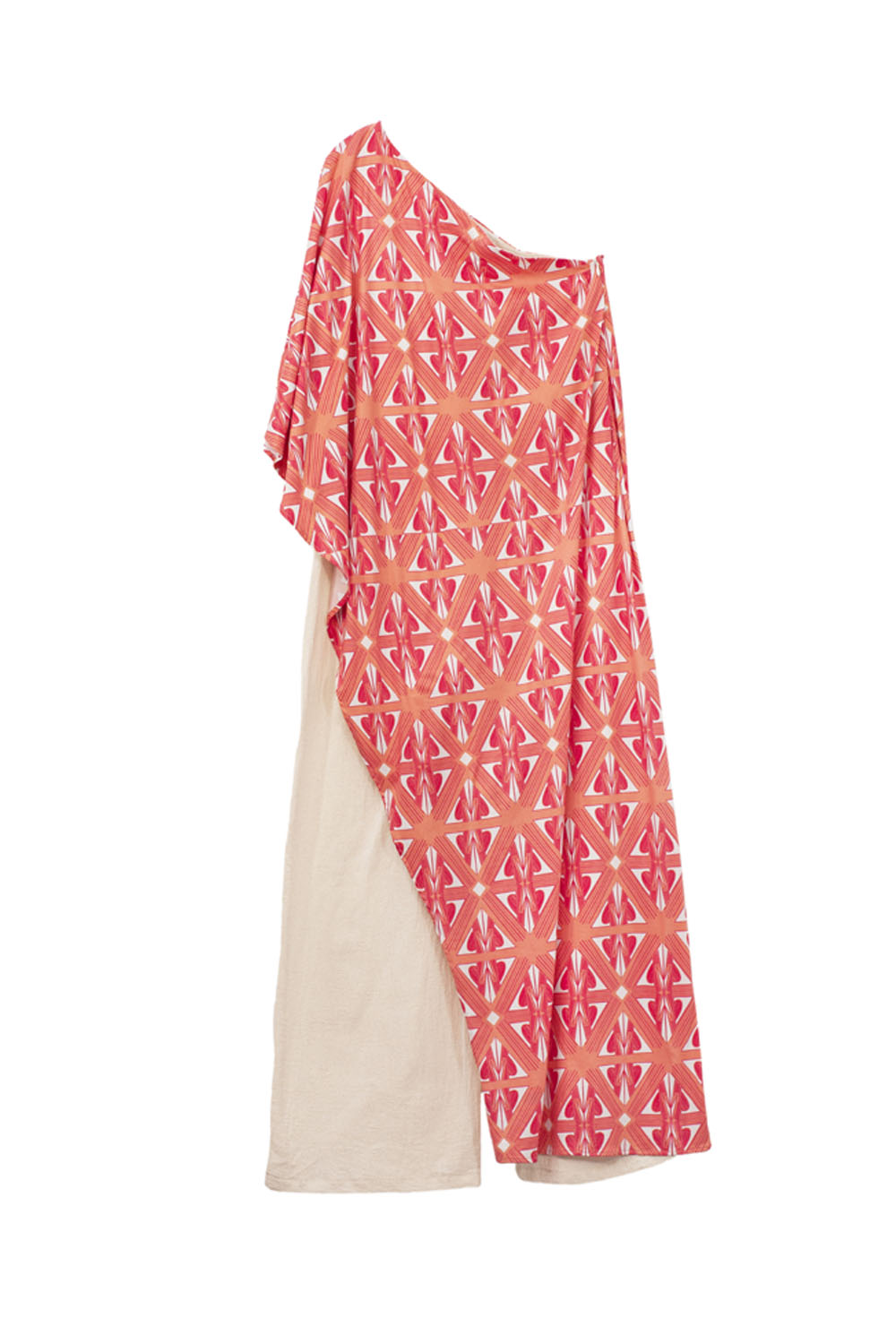Foto 2 | Jumpsuit A Ángelozano Al-w14 Capa de Poliéster Color Arena/Melón para Mujer