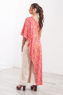Foto 4 | Jumpsuit A Ángelozano Al-w14 Capa de Poliéster Color Arena/Melón para Mujer