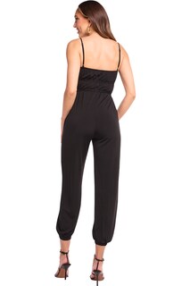 Foto 2 | Palazzo Devendi Color Negro Stretch Elástico En Tobillo