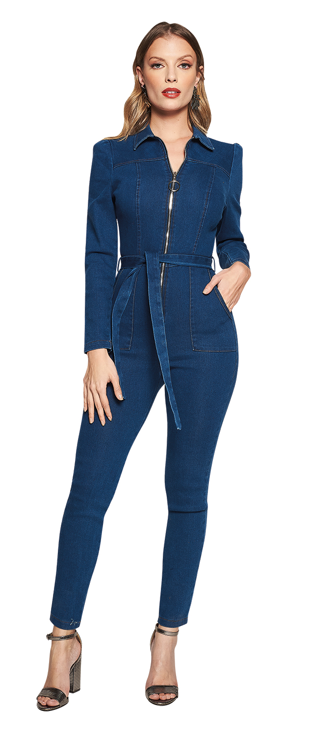 Jumpsuit Devendi Color Mezclilla Stretch