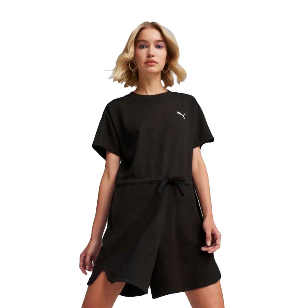 Foto 4 pulgar | Jumpsuit Puma Her Negro para Mujer