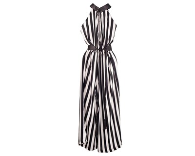 Foto 7 | Jumpsuit De Dama A Ángelozano De Mezclilla Azul, Con Cinto Camel, Al-w40