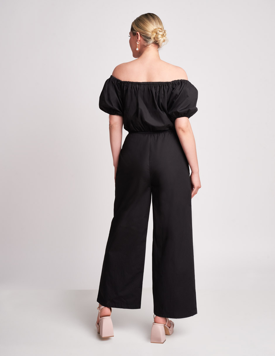 Foto 3 pulgar | Jumpsuit Devendi Negro para Mujer