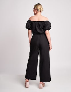 Foto 2 | Jumpsuit Devendi Negro para Mujer
