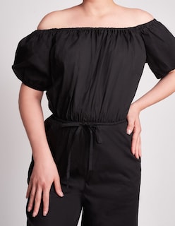 Foto 3 | Jumpsuit Devendi Negro para Mujer
