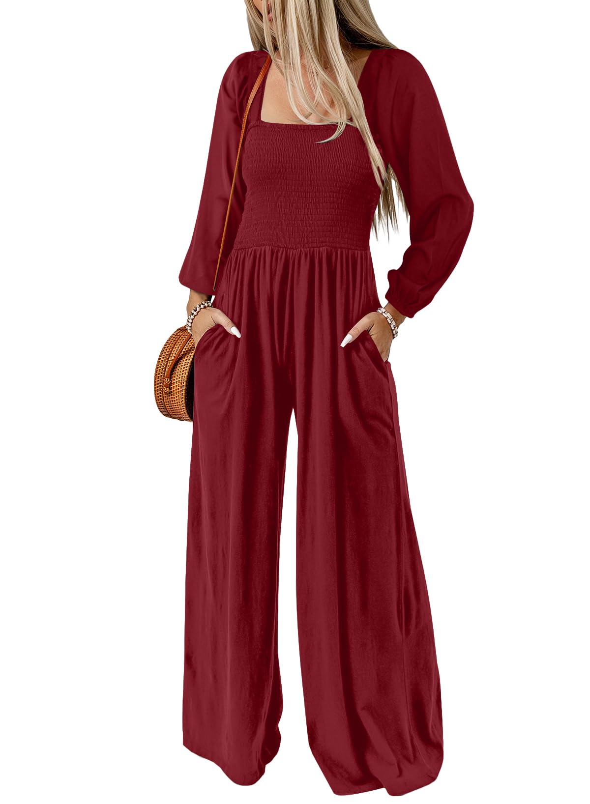 Foto 2 pulgar | Mono Happy Sailed, Casual, Elegante, Para Mujer, Color Rojo, Talla L - Venta Internacional.