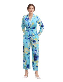 Foto 1 | Jumpsuit Casual Pantalón Recto Floreado