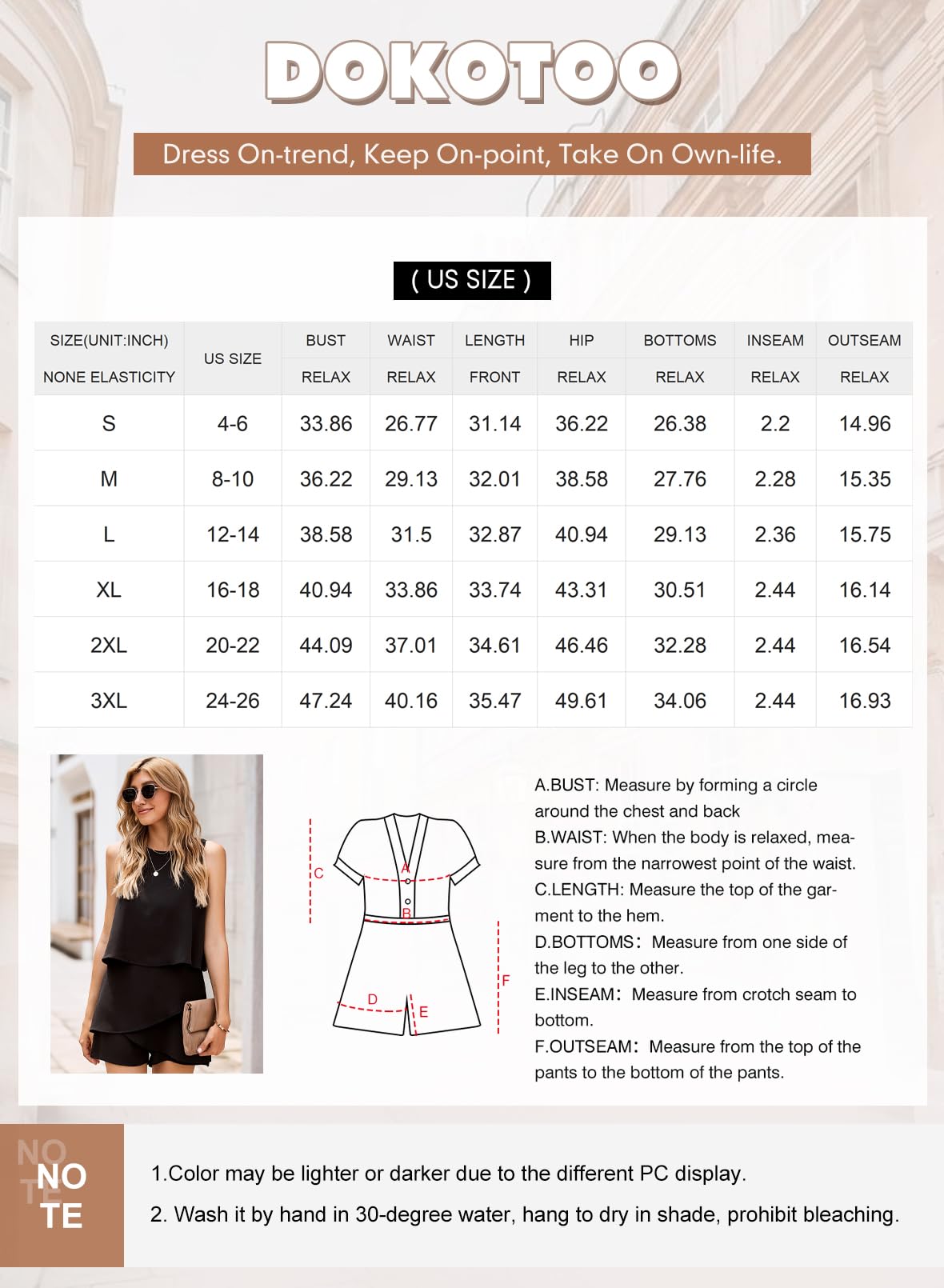 Foto 6 | Romper Dokotoo Fashion 2025 Summer Con Hombros Descubiertos, Rojo, Para Mujer - Venta Internacional.