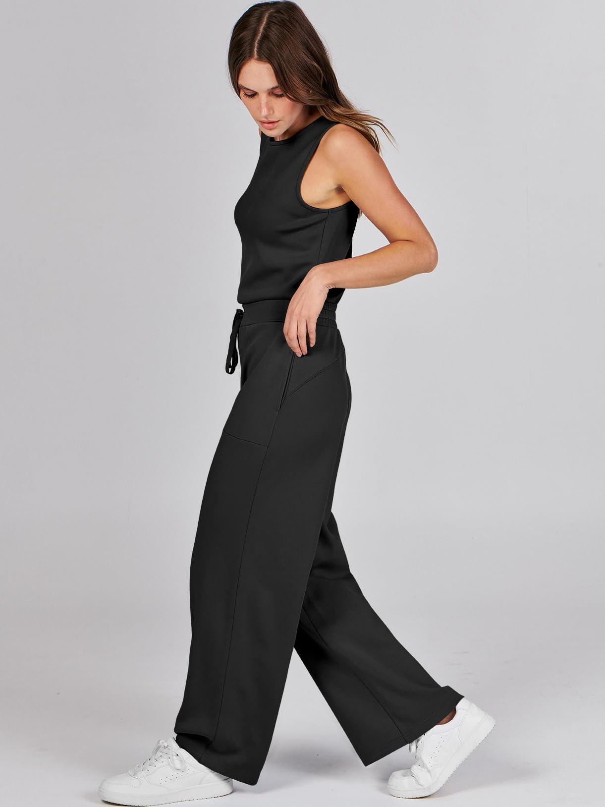 Foto 5 pulgar | Mono Anrabess Casual Elegante Negro - Venta Internacional