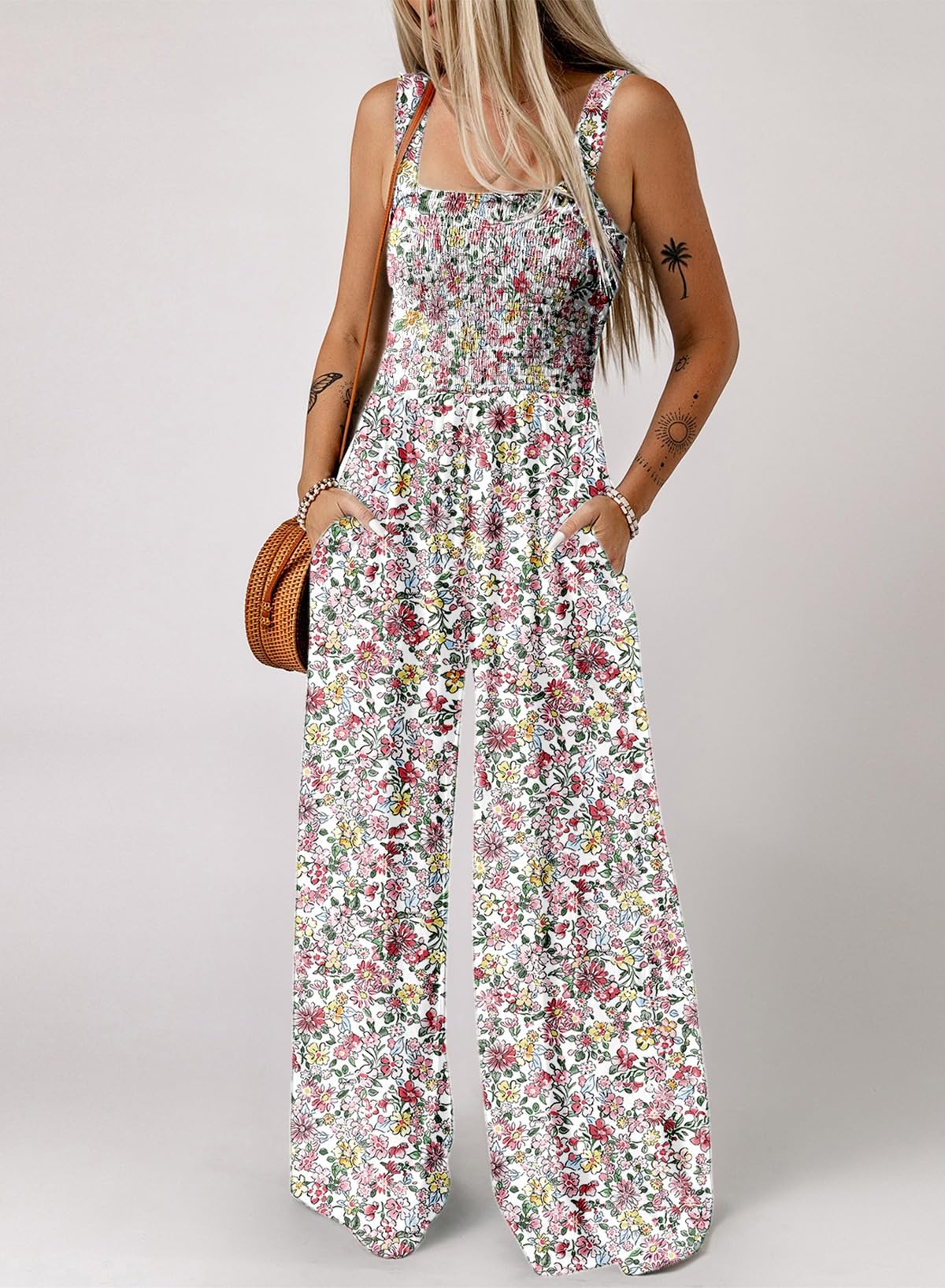Foto 2 | Jumper Happy Sailed Summer con Estampado Floral Verde para Mujer - Venta Internacional