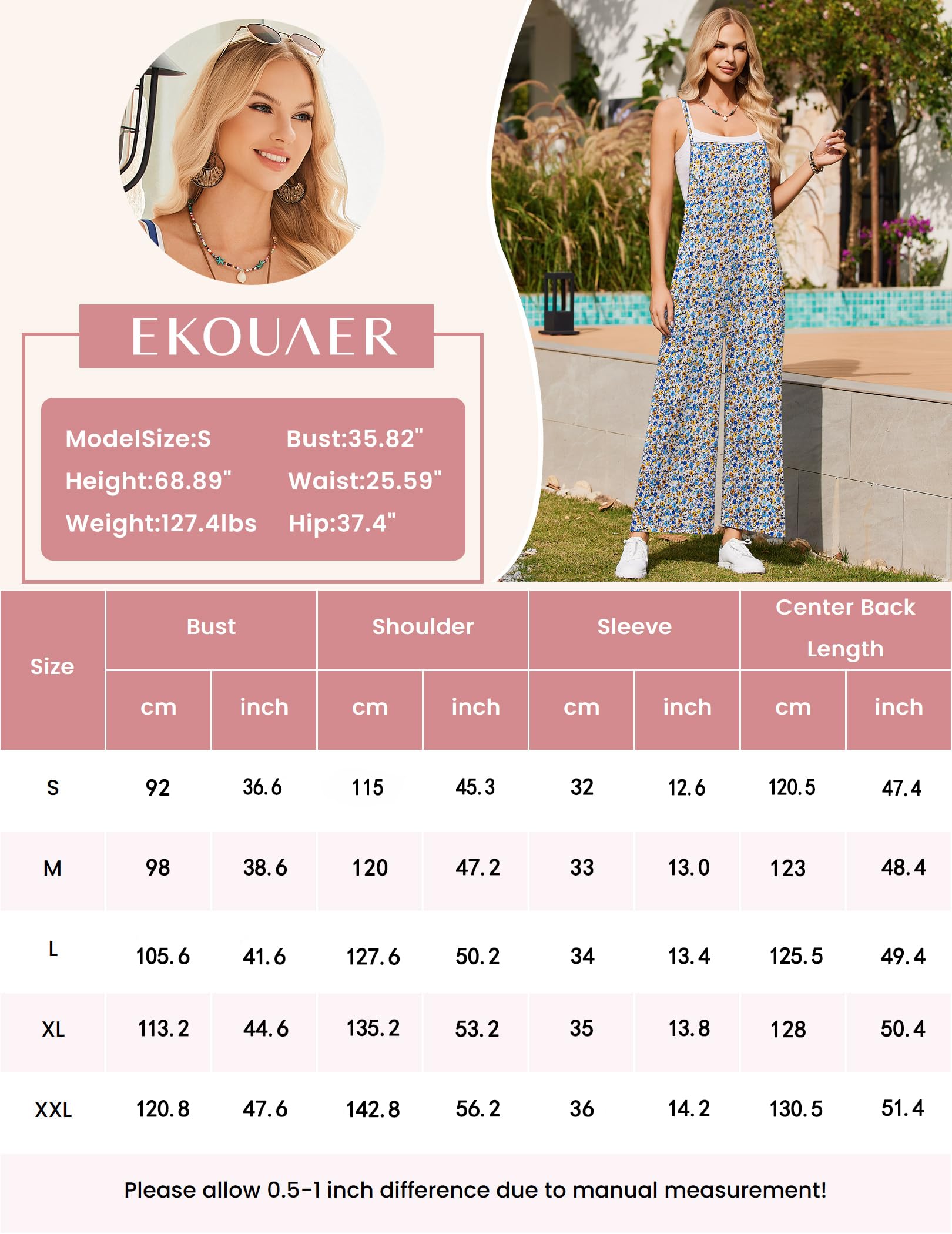 Foto 7 pulgar | Jumper Ekouaer para Mujer-Venta Internacional