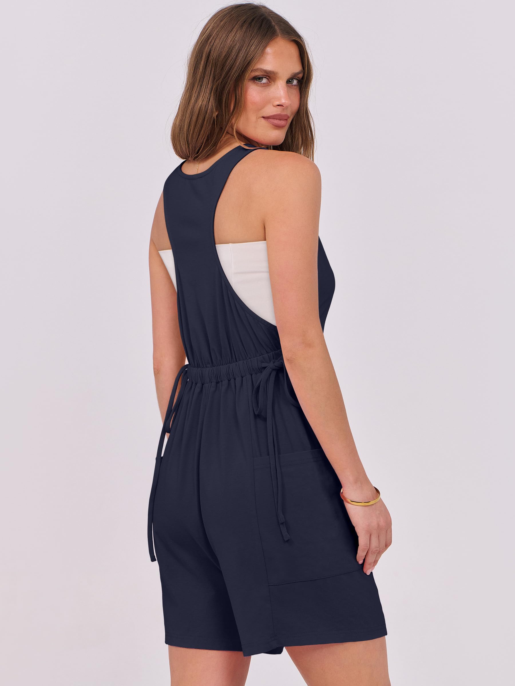 Foto 2 | Rompers Anrabess 2025, Casual, Holgado, Sin Mangas, De Verano, Para Mujer - Venta Internacional.