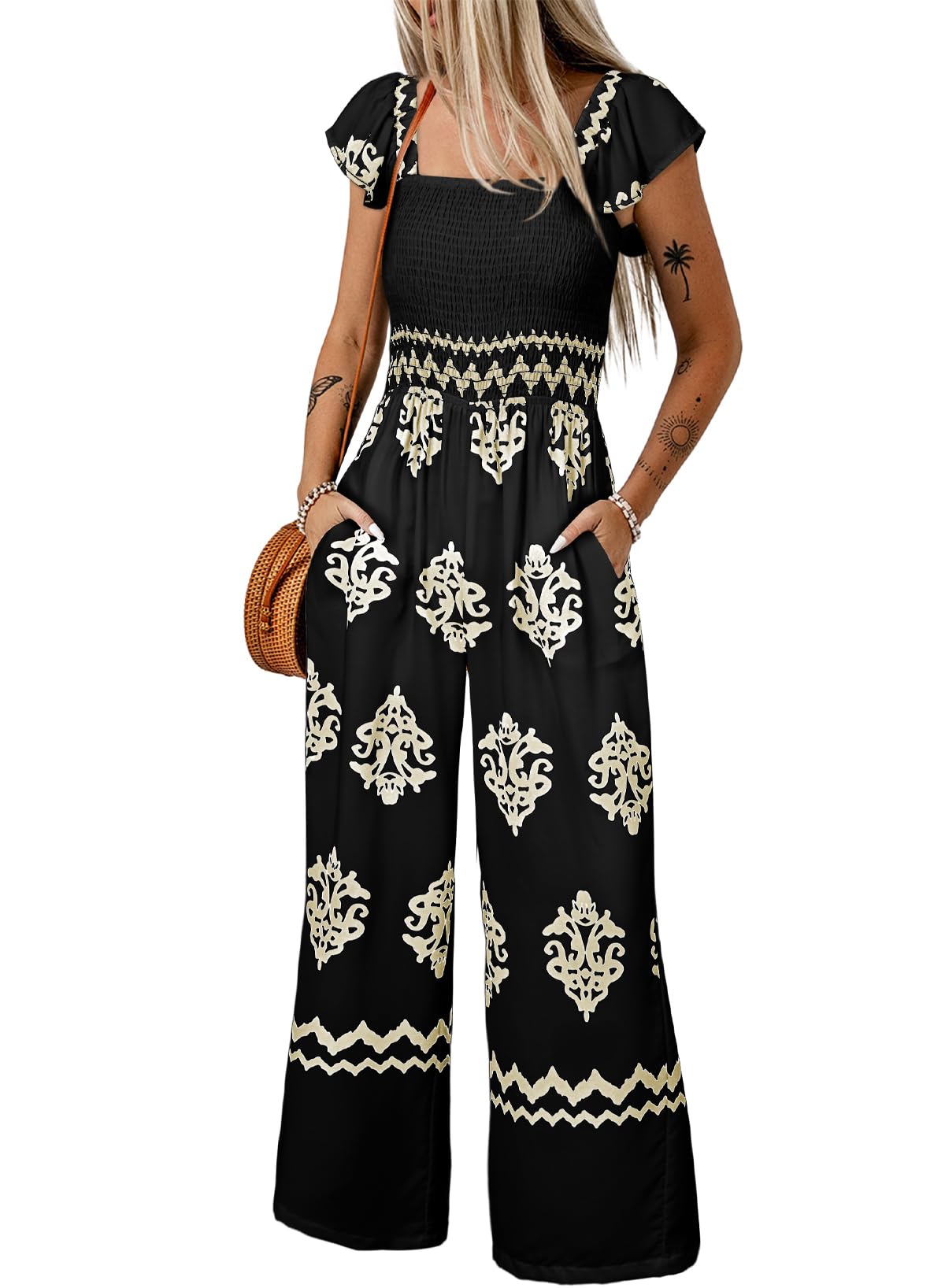 Mono Happy Sailed Negro Para Mujer Con Estampado Talla M - Venta Internacional.