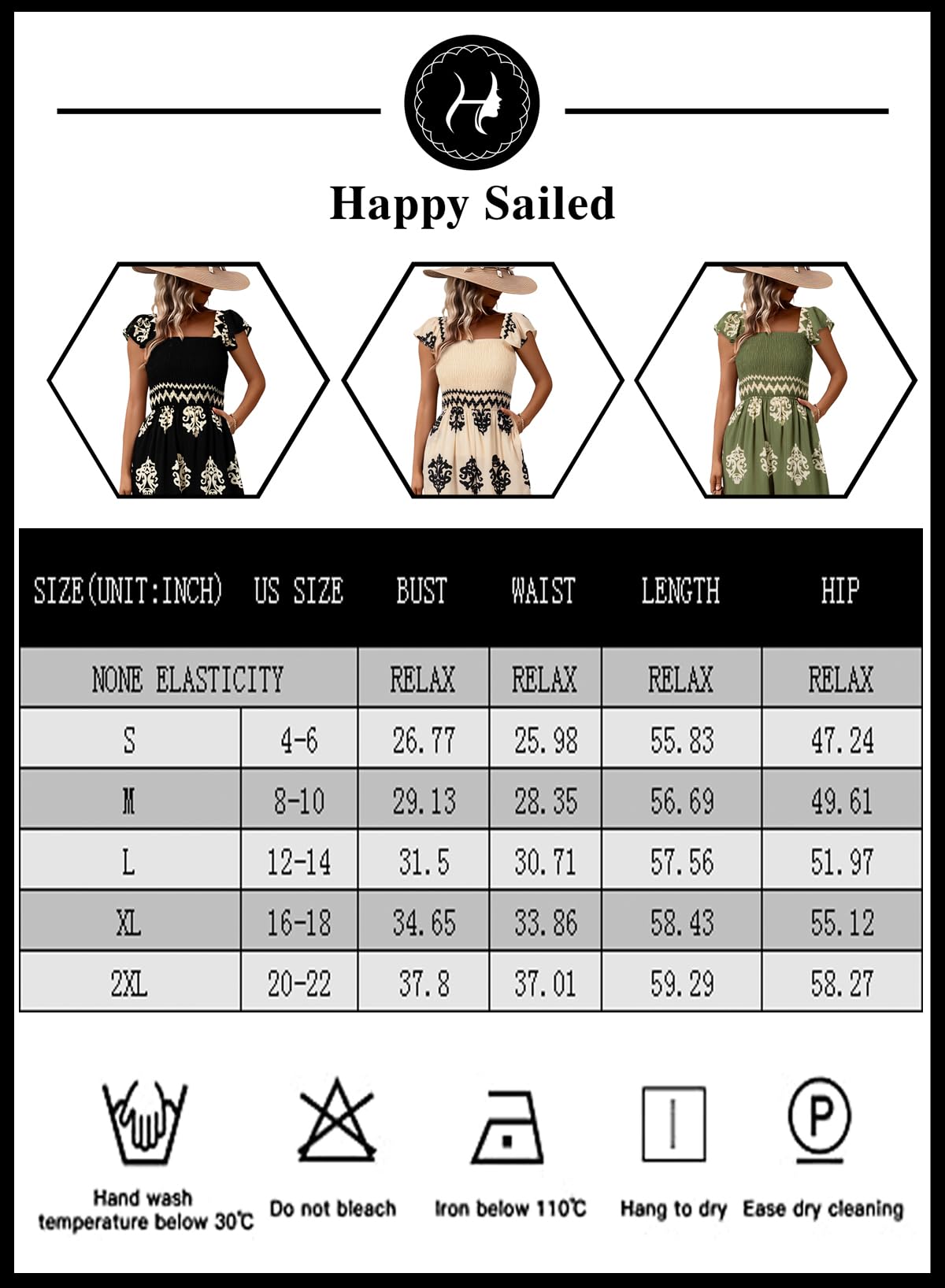Foto 8 pulgar | Mono Happy Sailed Negro Para Mujer Con Estampado Talla M - Venta Internacional.