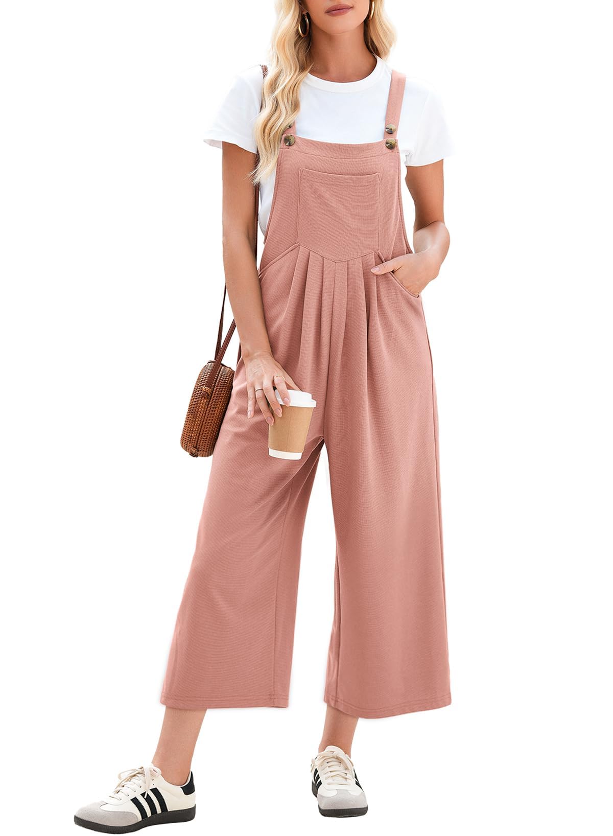 Foto 2 pulgar | Rompers Dokotoo, Tejido Gofrado Rosa, Sin Mangas, 2025, Para Mujer - Venta Internacional.