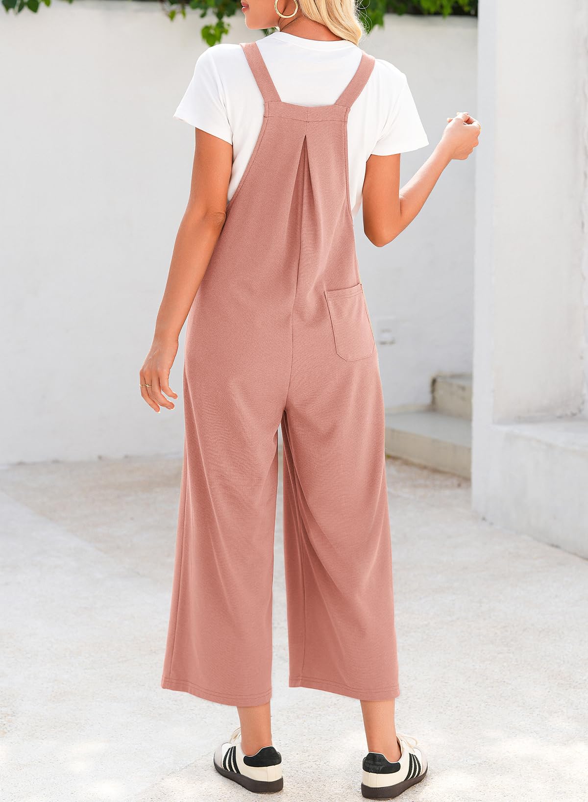 Foto 5 pulgar | Rompers Dokotoo, Tejido Gofrado Rosa, Sin Mangas, 2025, Para Mujer - Venta Internacional.