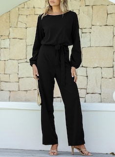 Foto 5 | Mono Happy Sailed Para Mujer, Casual, Holgado, Manga Larga, 2xl, Negro - Venta Internacional.
